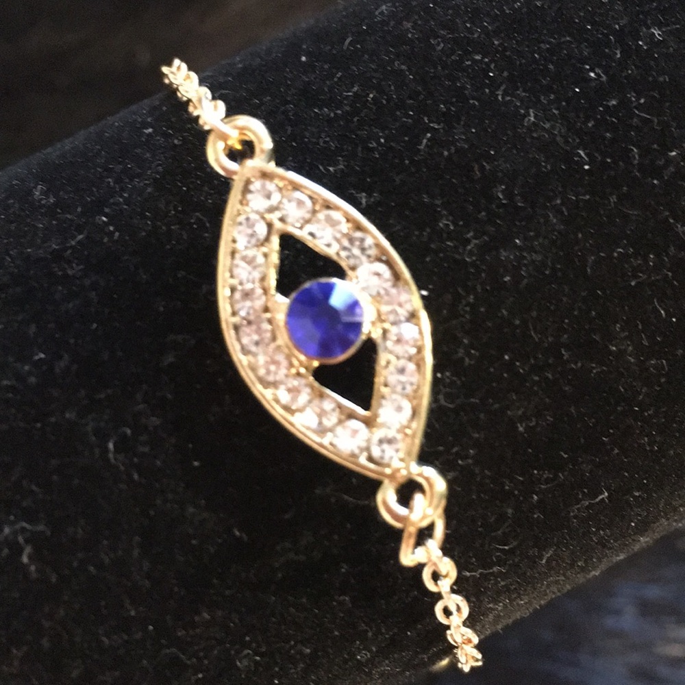 Blue Evil Eye Bracelet